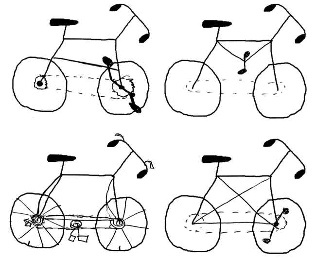 1-m4 badly drawn bikes